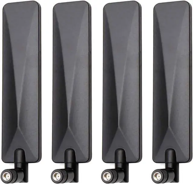 Main image of KEHIPI 4G LTE Cellular Trail Camera Antenna 9dBi RP-SMA Male (4-Pack) Compatible with Spypoint Link Micro Solar EVO Link S Dark Wildlife Hunting Game Cam Outdoor Mobile Security Camera