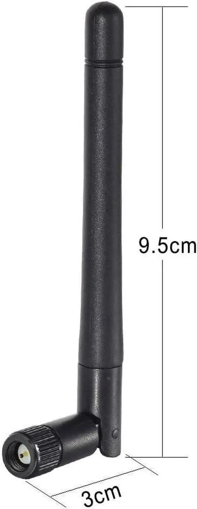 Alt view image 2 of 6 - KEHIPI Dual Band WiFi Antenna 2.4GHz 5/5.8GHz 3dBi SMA Male Antenna(4-Pack) for Wireless Vedio Security IP Camera Recorder Surveillance Recorder Truck Trailer Rear View Backup Camera Reversing Monitor