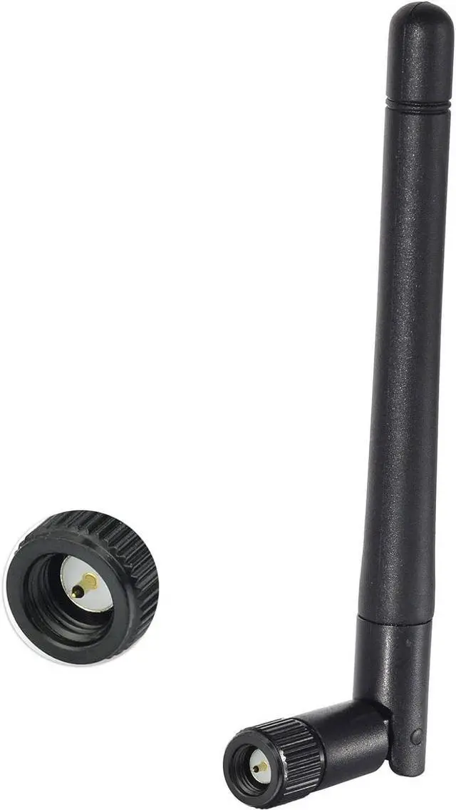 Alt view image 4 of 6 - KEHIPI Dual Band WiFi Antenna 2.4GHz 5/5.8GHz 3dBi SMA Male Antenna(4-Pack) for Wireless Vedio Security IP Camera Recorder Surveillance Recorder Truck Trailer Rear View Backup Camera Reversing Monitor