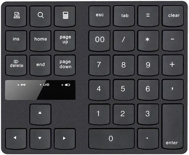 Main image of KEHIPI 2.4G USB Wireless Numeric Keypad 35 Keys Charging Digital Keyboard Notebook Laptop Mini Numpad