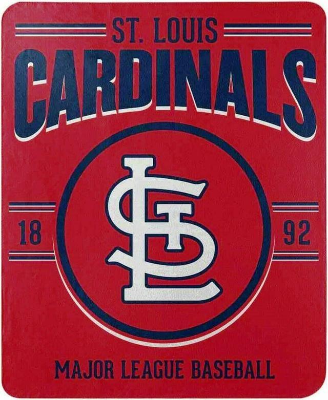 St. Louis Cardinals Southpaw Design Fleece Blanket 