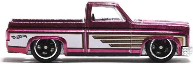 Alt view image 3 of 4 - Hot Wheels Legends Tour '83 Chevy Silverado Collector Edition Pink