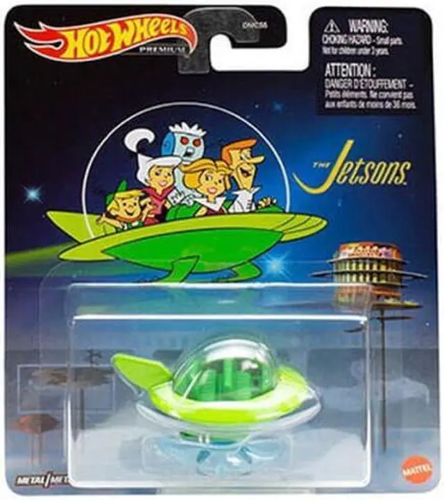 Alt view image 5 of 6 - Hot Wheels Retro Entertainment - Back To The Future Toyota Truck, Batmobile, Jetsons, Casino Royale - Set of 5 Cars & Assorted