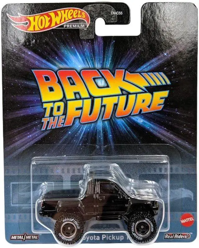 Alt view image 3 of 6 - Hot Wheels Retro Entertainment - Back To The Future Toyota Truck, Batmobile, Jetsons, Casino Royale - Set of 5 Cars & Assorted