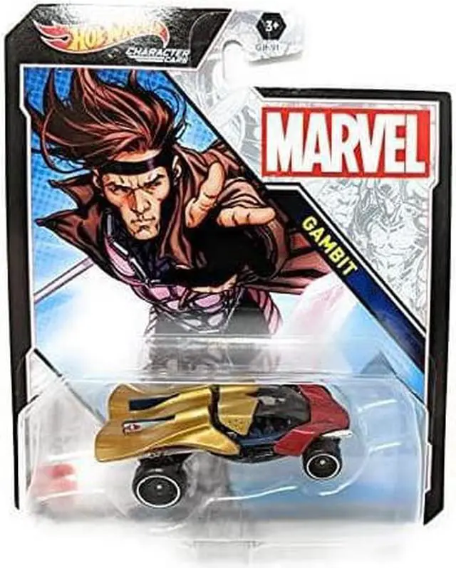 Main image of Hot Wheels Marvel Gambit Character Car