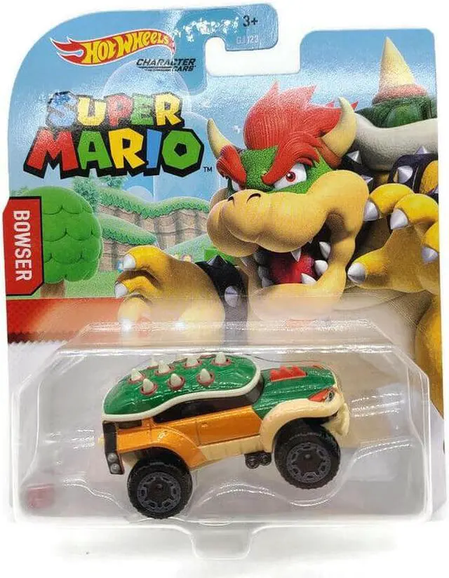 Alt view image 2 of 7 - Hot Wheels Super Mario Character Cars - 6 Pack