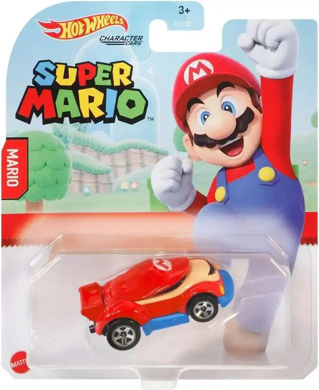 Alt view image 4 of 7 - Hot Wheels Super Mario Character Cars - 6 Pack