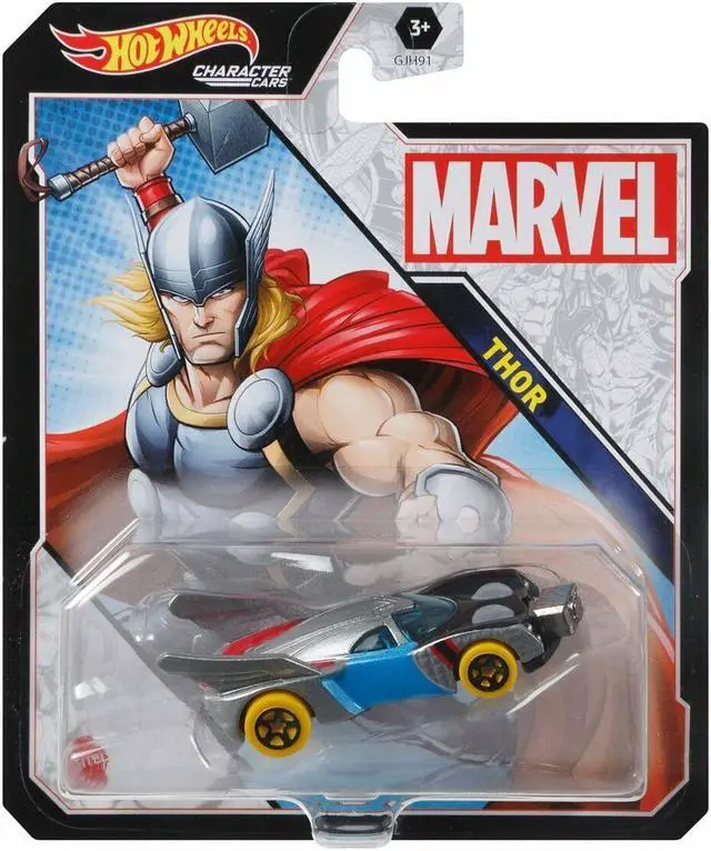 Main image of Hot Wheels Marvel Thor Character Car