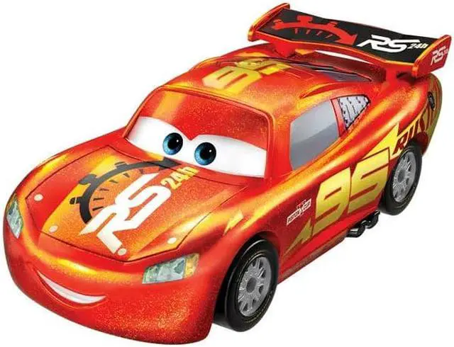 Alt view image 2 of 2 - Disney Pixar Cars Rust-Eze Speedway Next Gen 24-Hr Endurance Race Lightning McQueen Vehicle