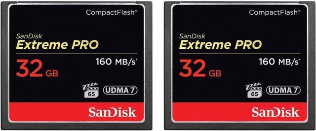 SanDisk SDCFXPS-032G-X46 32GB Extreme Pro 160MB s - メモリーカード