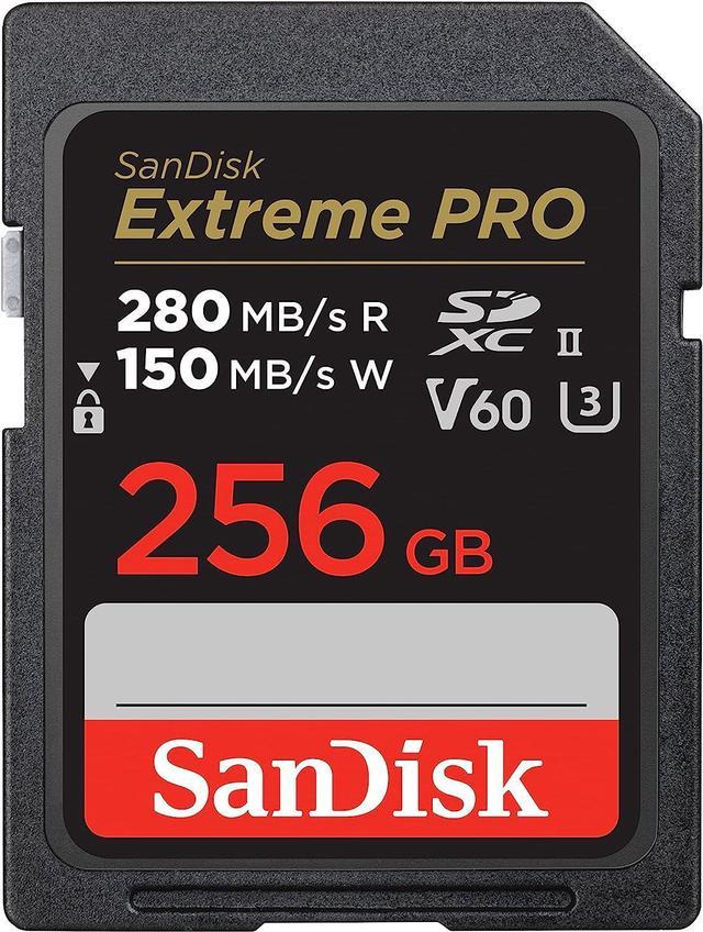 SanDisk 256GB Extreme PRO SDXC Memory Card - (SDSDXEP-256G-GN4IN)