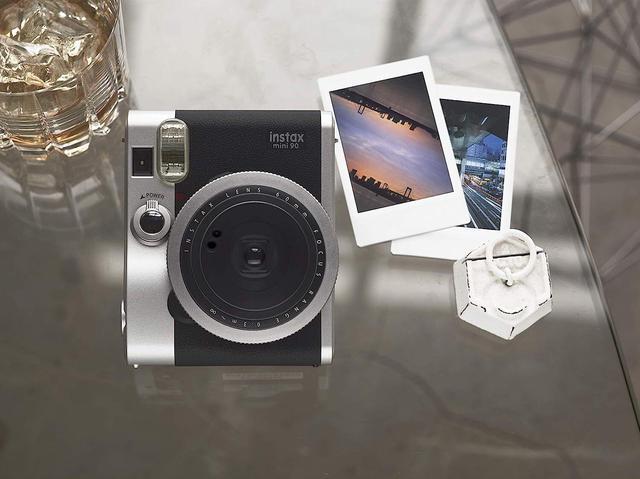 Alt view image 3 of 3 - Fujifilm Instax Mini 90 Neo Classic Instant Film Camera By Fed-Ex