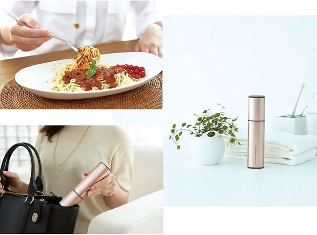 Alt view image 2 of 2 - SHARP Handy washing machine Ultrasonic washer UW-A1-S Portable Pink