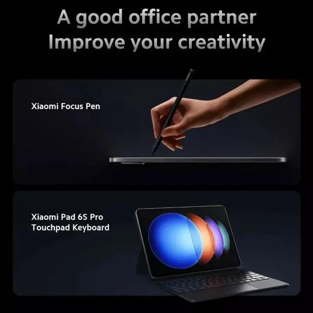 Alt view image 4 of 4 - Mi Pad 6S Pro 12.4"IPS 50MP Snapdragon8Gen2 10000mAh WiFi Tablet