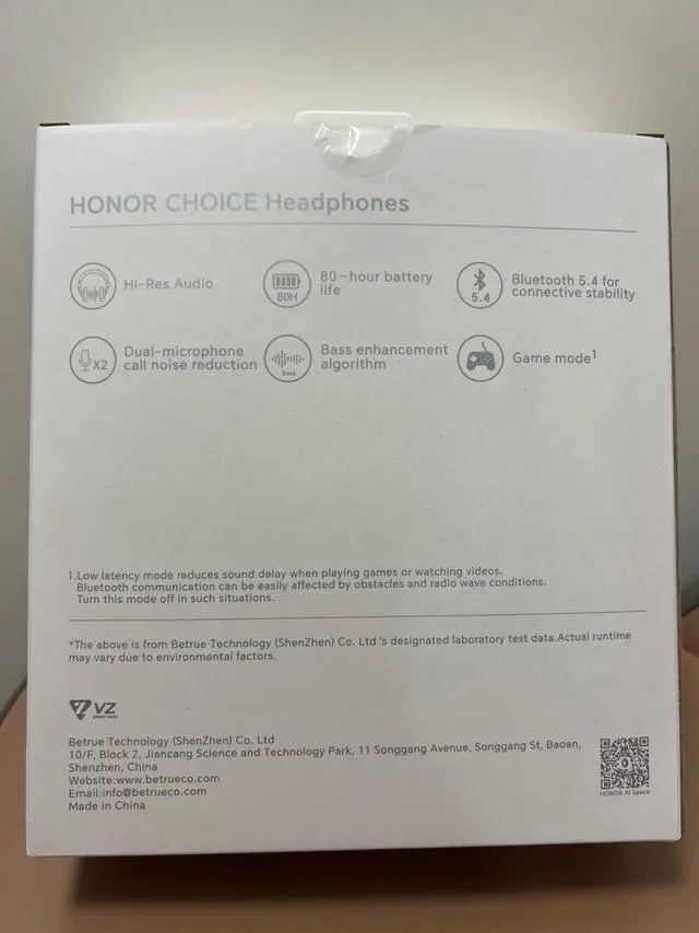 Alt view image 2 of 2 - HONOR Choice Headphones Hi-Res Audio Bluetooth 5.4