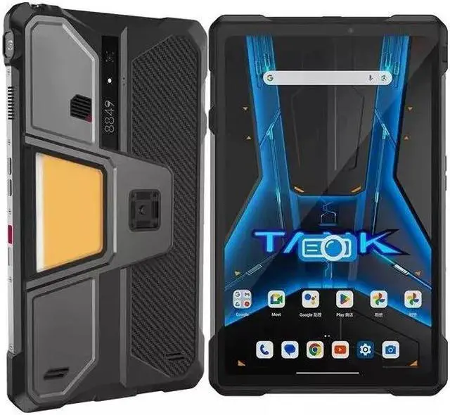 Alt view image 2 of 6 - Unihertz 8849 Tank Pad 5G 10.95"FHD (16+16)/512GB Built in Projector Rugged Tablet