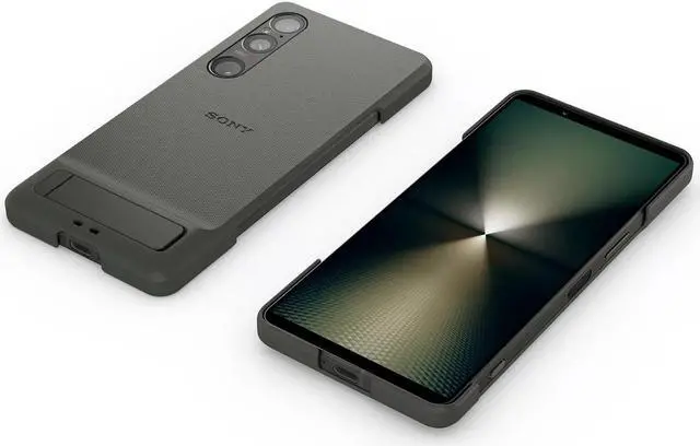 Main image of Original Brand New Sony Xperia 1 VI XQZ-CBEC Cover Case Stand Khaki Green