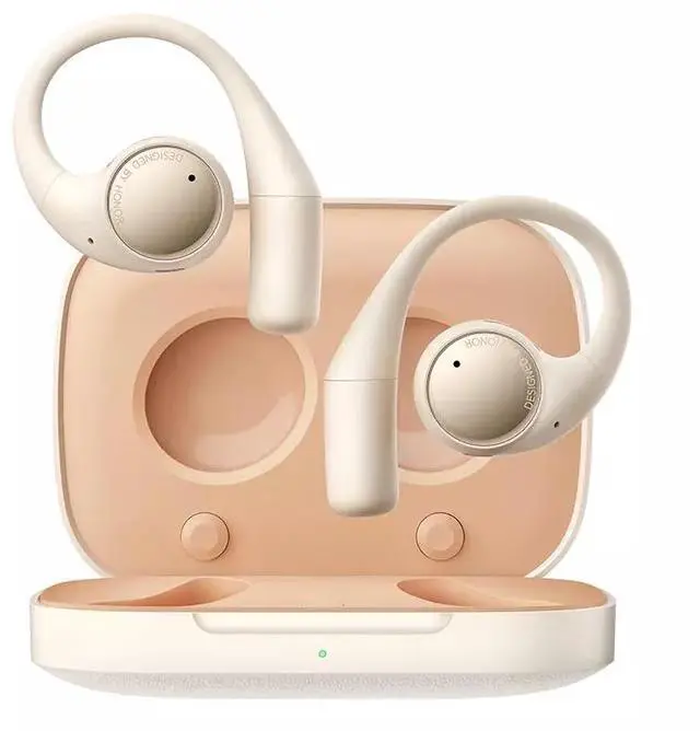 Alt view image 2 of 2 - HONOR Earbuds Open True Wireless Stereo Bluetooth Earbuds Gold
