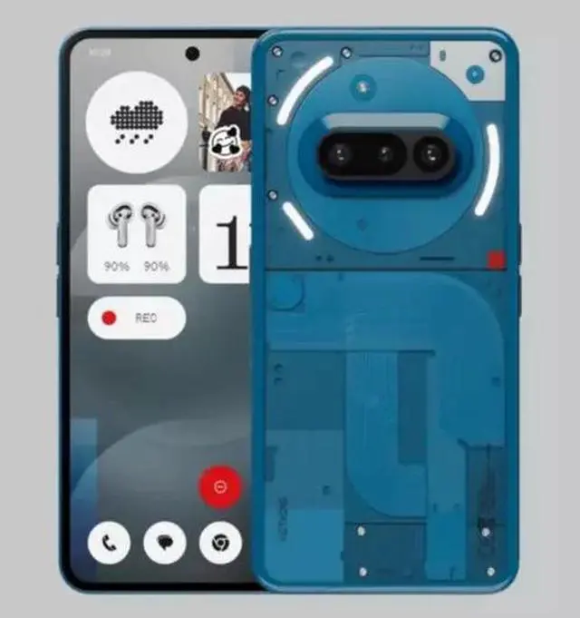 Main image of Nothing Phone (3a) 5G 6.77"AMOLED 12GB 256GB Blue 50MP SD7sGen3 5000mAh