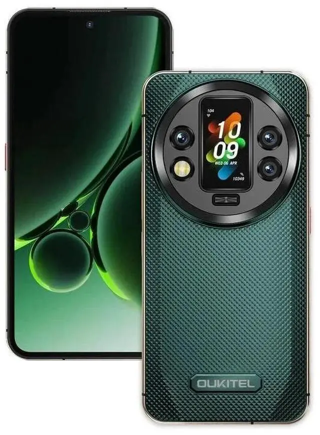 Main image of Oukitel WP200 Pro 5G 6.7"120Hz (24+48)/1TB Dimensity8200 8800mAh Rugged - Green