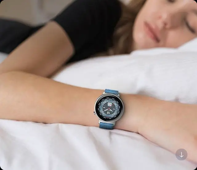 Alt view image 3 of 3 - Honor Watch Fit Global version 1.32AMOLED BLUE 44mm IP68 By FedEx-Black