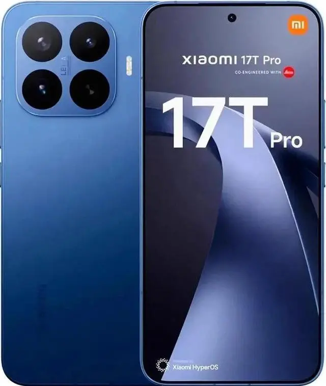 Main image of mi 17T Pro 5G 6.83 1TB 12GB RAM - Blue GLOBAL VESION Dimensity9500 7000mAh By FedEx