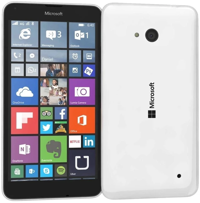 Main image of Microsoft Lumia 640 LTE Dual Sim 5.0" 1GB RAM/8GB Snapdragon 400(28nm) By Fedex White