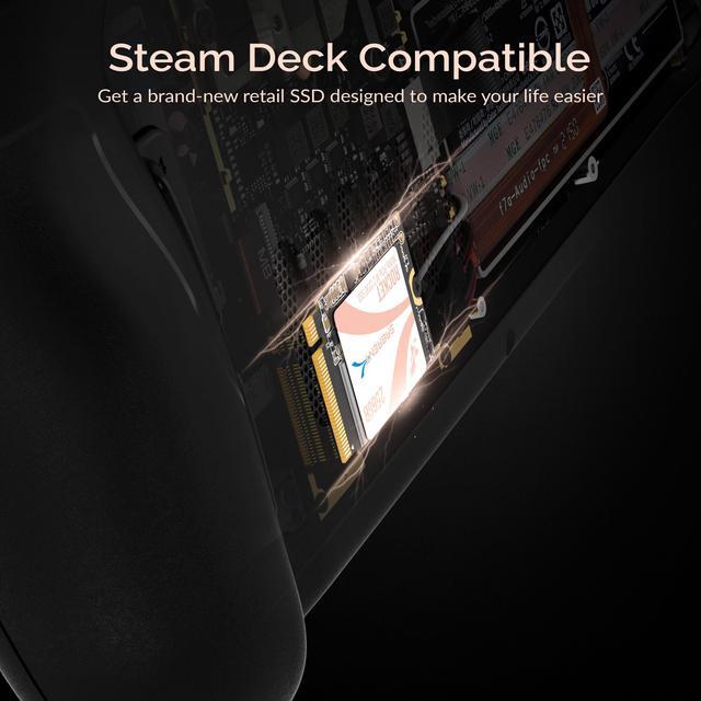 Alt view image 6 of 7 - SABRENT Rocket Q4 2230 NVMe 4.0 2TB High Performance PCIe 4.0 M.2 2230 SSD for Steam Deck, ASUS ROG Ally [SB-213Q-2TB]