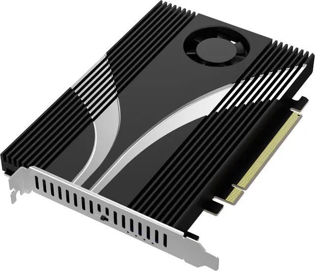 Main image of SABRENT 4-Drive NVMe SSD to PCIe 4.0 X 16 Adapter Card with Active Cooling [EC-P4BF]