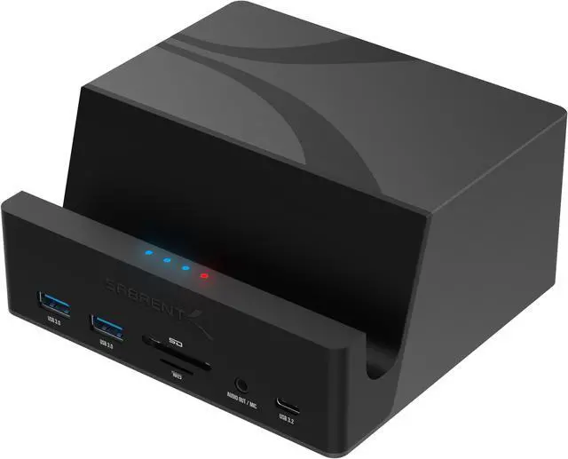 Main image of SABRENT USB-C Universal Docking Station, Dual Monitor Displaylink Dock for Laptops, Ultrabooks, Chromebooks, MacBooks, iPads, Tablets & Smartphones (DS-UICA)