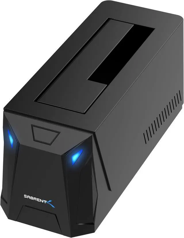 Main image of SABRENT USB-C Hard Drive Docking Station, 2.5"/3.5" Inch SATA SSD & HDD Tool Free 10Gbps Docking Station, Hot Swappable, Supports 20TB Drives, for Windows and Mac (DS-UC1B)