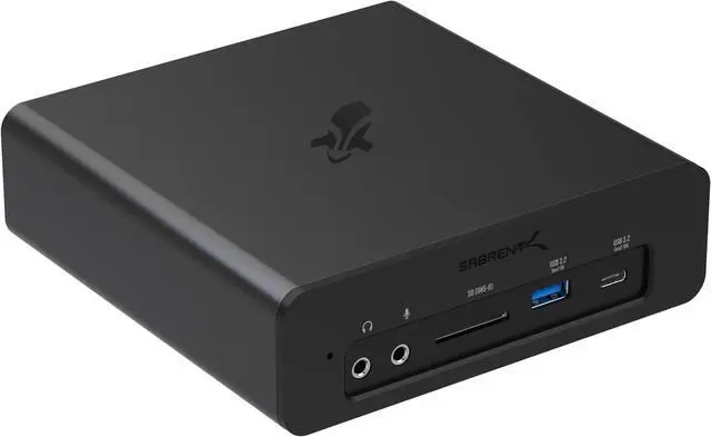 Main image of SABRENT Thunderbolt 3 Dual M.2 SSD Docking Station with 96W Power Delivery - Dual 4K HDMI Displays & 96W Charging for Laptops and Desktops - Mac and Windows (DS-SRKT)