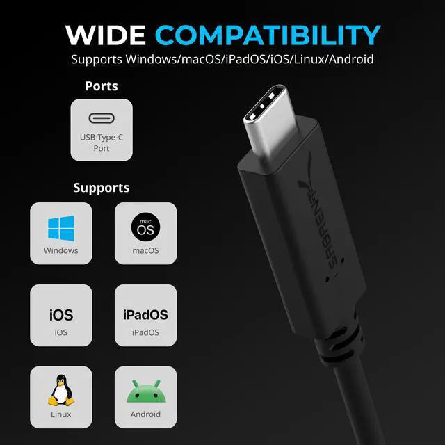 Alt view image 5 of 6 - SABRENT USB4 CFexpress Type B Card Reader  40Gbps Transfer Speed, Aluminum Alloy Body, Detachable USB-C Cable, Silicone Sleeve, OTG Support  Compatible with Cameras, Laptops, and Cages (CR-U4XB)
