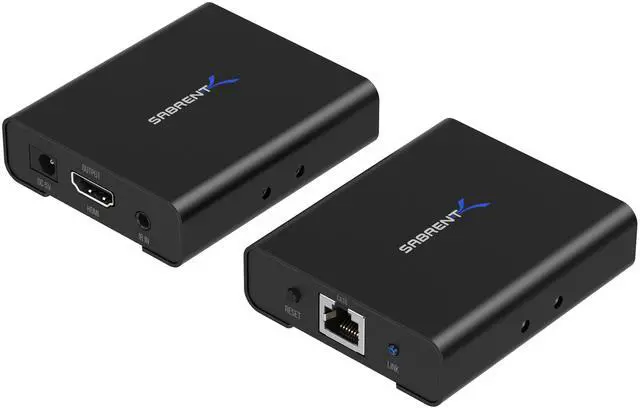 Alt view image 9 of 9 - Sabrent 1080P 3D HDMI Extender Over CAT6 [164 Feet / 50 Meters] (DA-HDEX)