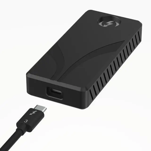 Main image of SABRENT Rocket XTRM Plus 2TB Thunderbolt 3 Portable SSD - High-Speed External Storage, Rugged Aluminum, USB-C Compatible, 2700MB/s, Bus-Powered, Plug & Play (SB-XTMP-2TB)