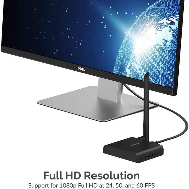 Alt view image 9 of 14 - Sabrent HDMI Wireless Extender (DA-HDWE)