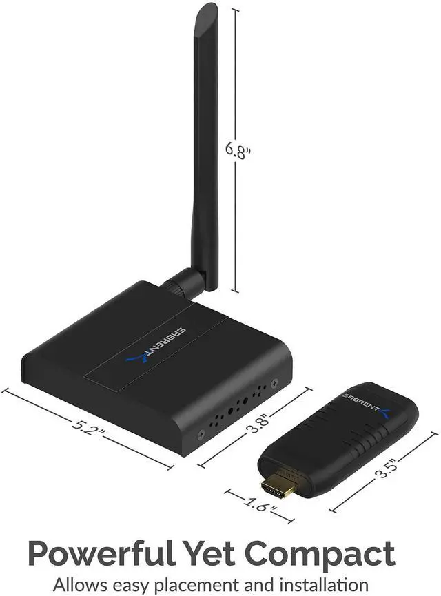 Alt view image 13 of 14 - Sabrent HDMI Wireless Extender (DA-HDWE)