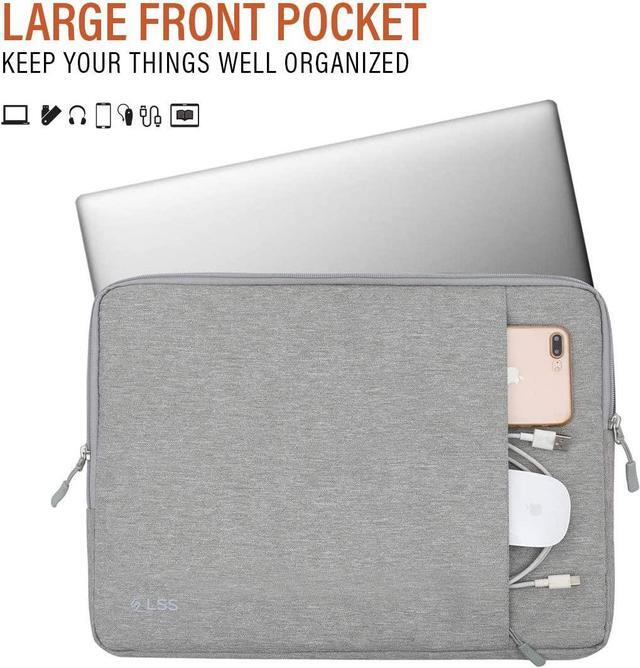Alt view image 3 of 4 - LSS Protective Laptop Sleeve for Men/Women - Stylish & Durable Sleeve Bag for 13"-13.5" Laptops - Cool Laptop Sleeve - Compatible with MacBook, Microsoft Surface, Lenovo, HP, Dell, & More