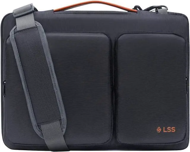 Main image of LSS Laptop Bag for Men/Women - Cool, Stylish & Durable Shoulder Sleeve Bag for 12"-12.9" Laptops - Includes Slip Resistant Shoulder Strap - Compatible with Apple, Microsoft, Lenovo, HP, Dell, and More