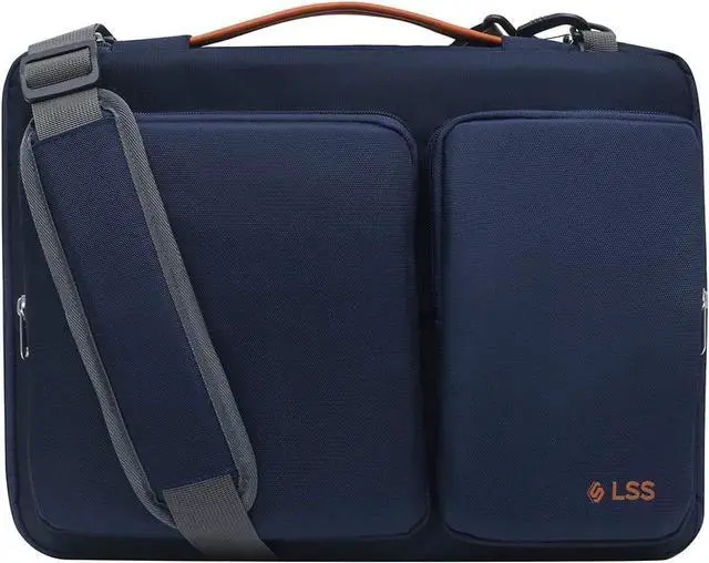 Main image of LSS Laptop Bag for Men/Women - Cool, Stylish & Durable Shoulder Sleeve Bag for 13"-13.5" Laptops - Includes Slip Resistant Shoulder Strap - Compatible with Apple, Lenovo, HP, Dell, More