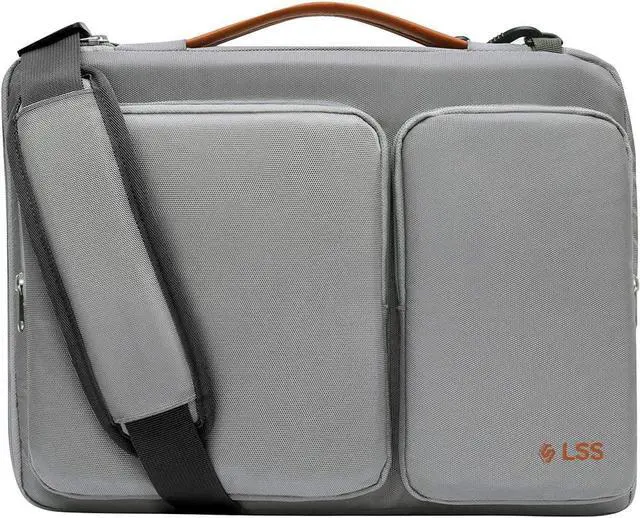 Main image of LSS Laptop Bag for Men/Women - Cool, Stylish & Durable Shoulder Sleeve Bag for 12"-12.9" Laptops - Includes Slip Resistant Shoulder Strap - Compatible with Apple, Lenovo, HP, Dell, More