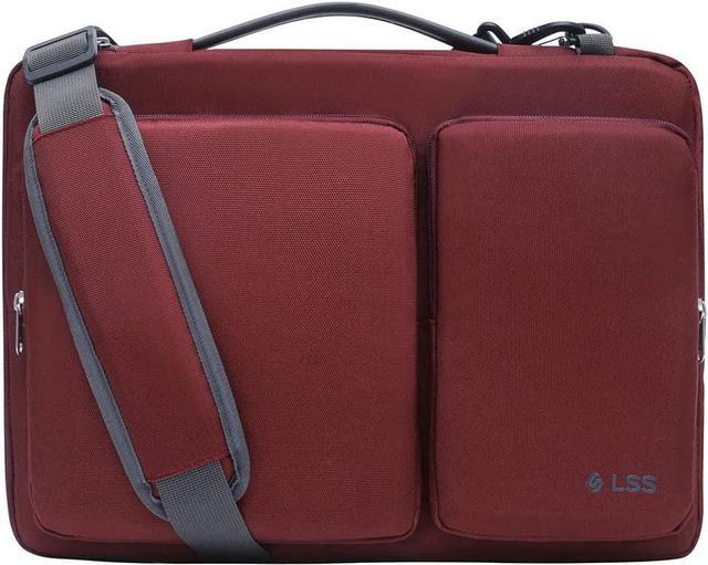 LSS Laptop Bag for Men/Women - Cool, Stylish & Durable Shoulder Sleeve Bag for 12-12.9 Laptops - Includes Slip Resistant Shoulder Strap - Compatible