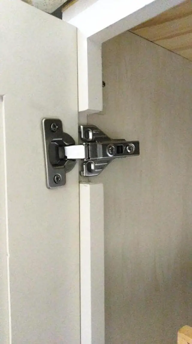 Alt view image 4 of 7 - 1 Piece Clip on Soft Close Hinges 105 Degree Self Close for Frameless Cabinet with Mounting Plates Full Overlay Premium Included Screws 1 Piece 00mm Kitchen Cabinet Furniture Hardware Single Pack
