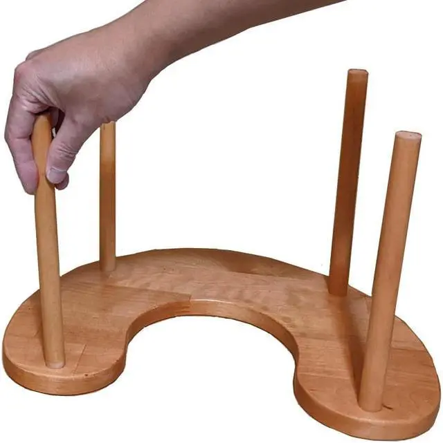 Alt view image 4 of 6 - Two Tier Organizer Wood Lazy Susan for Countertop Spinner Turntable Tea Organizer for Cabinet Soda Rack Organizer Turn Tables for Organization Spice Storage Organizer House Organization Sunset