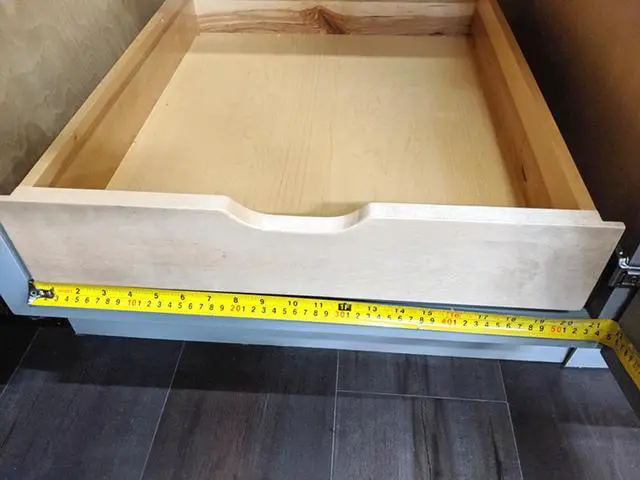 Alt view image 3 of 7 - Fully Assembled Soft Close Wooden Drawer Organizer Pull Out Under Cabinet Sliding Shelf Base Kitchen Bathroom Vanity Under Sink Pull Out Organizer Drawer Roll Out Wood Storage 20 in. width x 22''depth