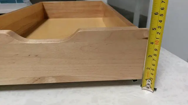 Alt view image 7 of 7 - Fully Assembled Soft Close Wooden Drawer Organizer Pull Out Under Cabinet Sliding Shelf Base Kitchen Bathroom Vanity Under Sink Pull Out Organizer Drawer Roll Out Wood Storage 20 in. width x 22''depth