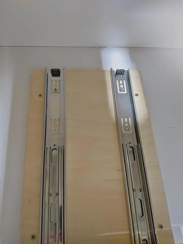 Alt view image 7 of 7 - 2 Tier Pull Out Organizer Shelf Sliding Drawer Storage for Kitchen Bathroom Storage Cabinet Under Sink Slide Out Shelf Organizing Storage Pull-Out Cabinet Organizer Roll Out Drawer