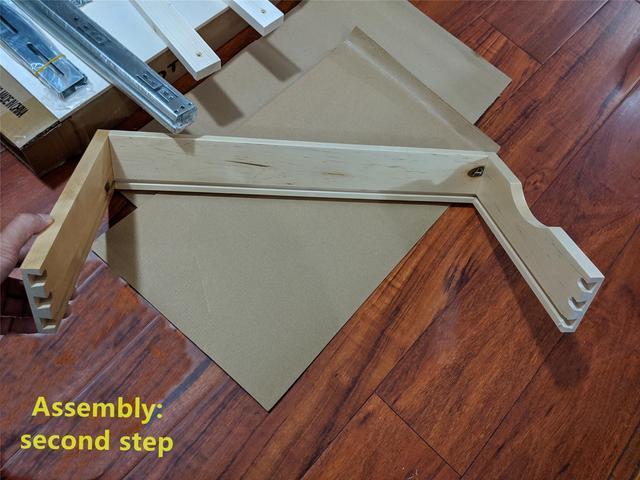 Alt view image 5 of 7 - D.I.Y Pull Out Drawers for Kitchen Cabinet Wood Drawer Rolling Tray for Small Storage Cabinet Pull-out Cabinet Organizer Slide Out Cabinet Organization for Kitchen Pantry Organization Storage