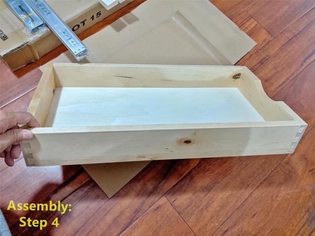 Alt view image 7 of 7 - D.I.Y Pull Out Drawers for Kitchen Cabinet Wood Drawer Rolling Tray for Small Storage Cabinet Pull-out Cabinet Organizer Slide Out Cabinet Organization for Kitchen Pantry Organization Storage