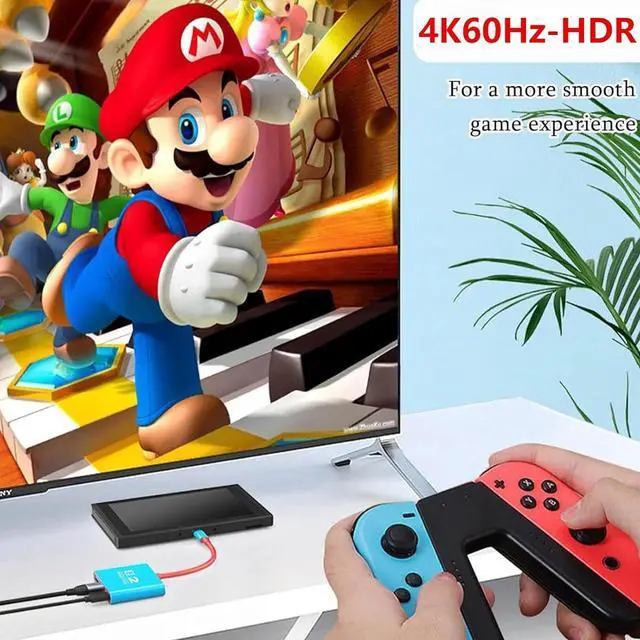 Alt view image 4 of 7 - Abourt Switch 2 Dock, Replacement for Nintendo Switch 2 Dock Support 4K/60HZ TV Mode Compatible Nintendo 2, Travel Adapter with HDMI2.0 PD100W USB3.0 Port